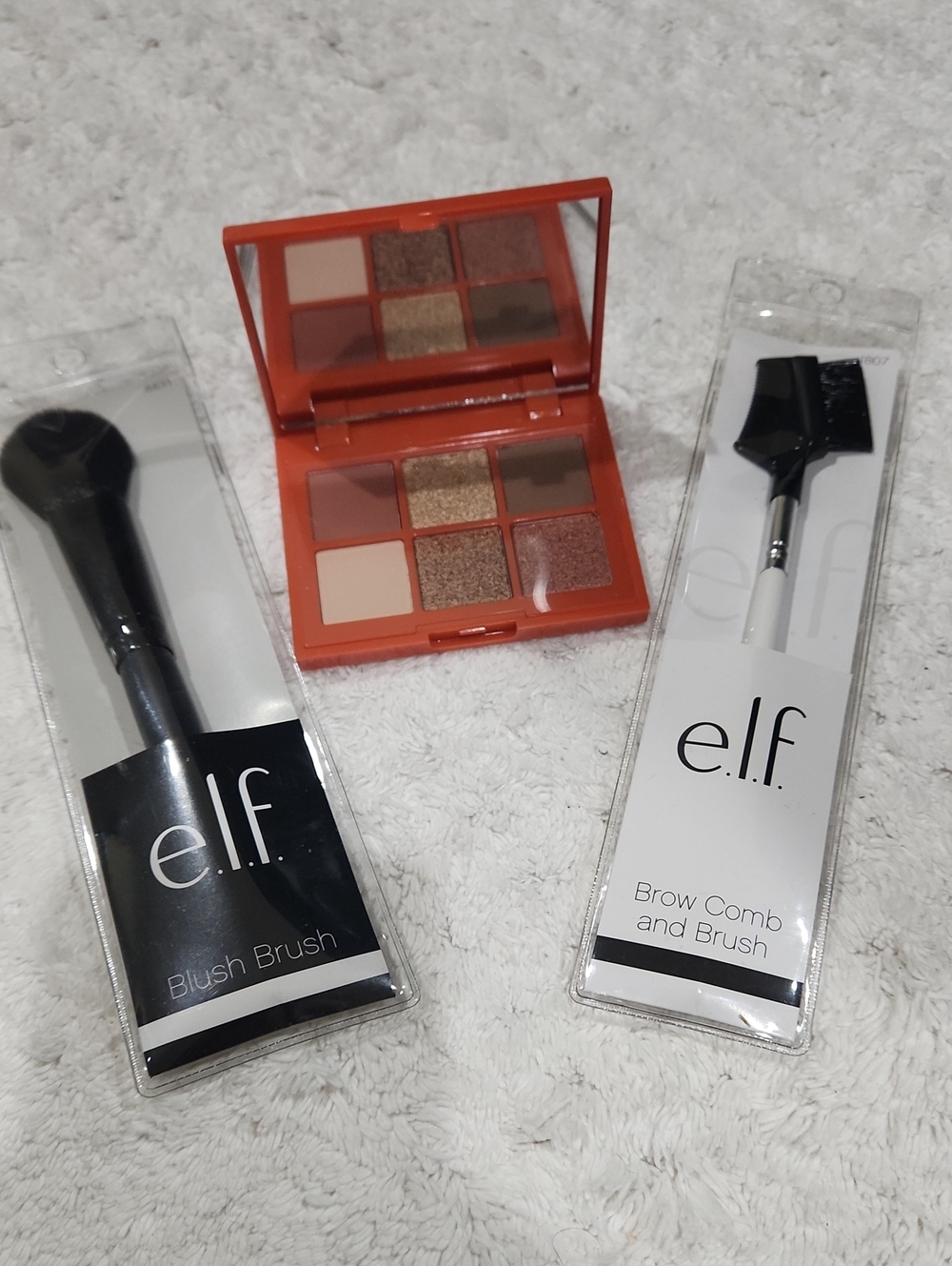 e.l.f. Women Makeup Eyeshadow Palette - Warm Brown & Gold Shades